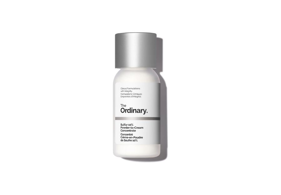 The Ordinary Sulfur 10% Powder-to-Cream Concentrate for Blemish-Prone Skin, 5g