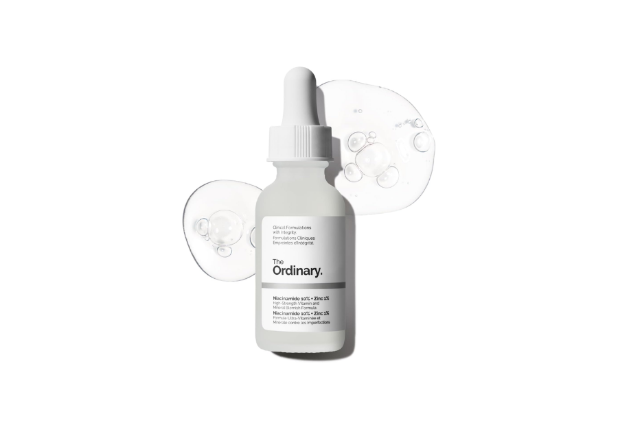The Ordinary Niacinamide 10% + Zinc 1%, Brightening & Smoothing Serum for Blemish-Prone Skin, 30ml